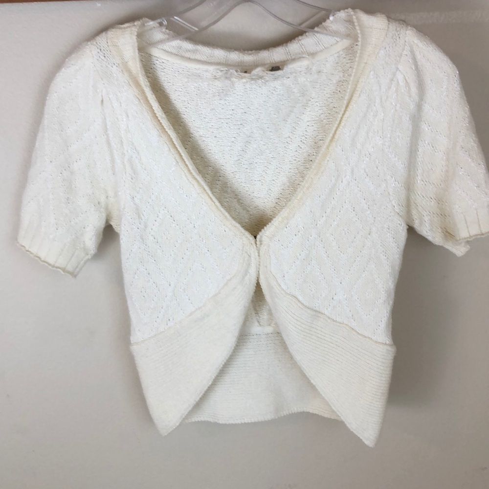 Moth shrug cardigan